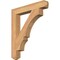 Ekena Millwork Balboa Craftsman Smooth Bracket, Western Red Cedar, 3 1/2"W x 24"D x 28"H BKT04X24X28BOA04SWR - alternate 1